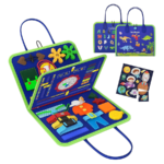Libro Sensoriales Interactivo Montessori Juego Educativo